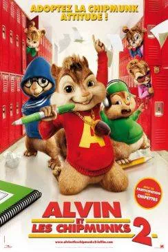 poster film Alvin et les Chipmunks 2 (Alvin and the Chipmunks: The Squeakuel)