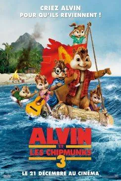 poster film Alvin et les Chipmunks 3 (Alvin and the Chipmunks : Chip-Wrecked)